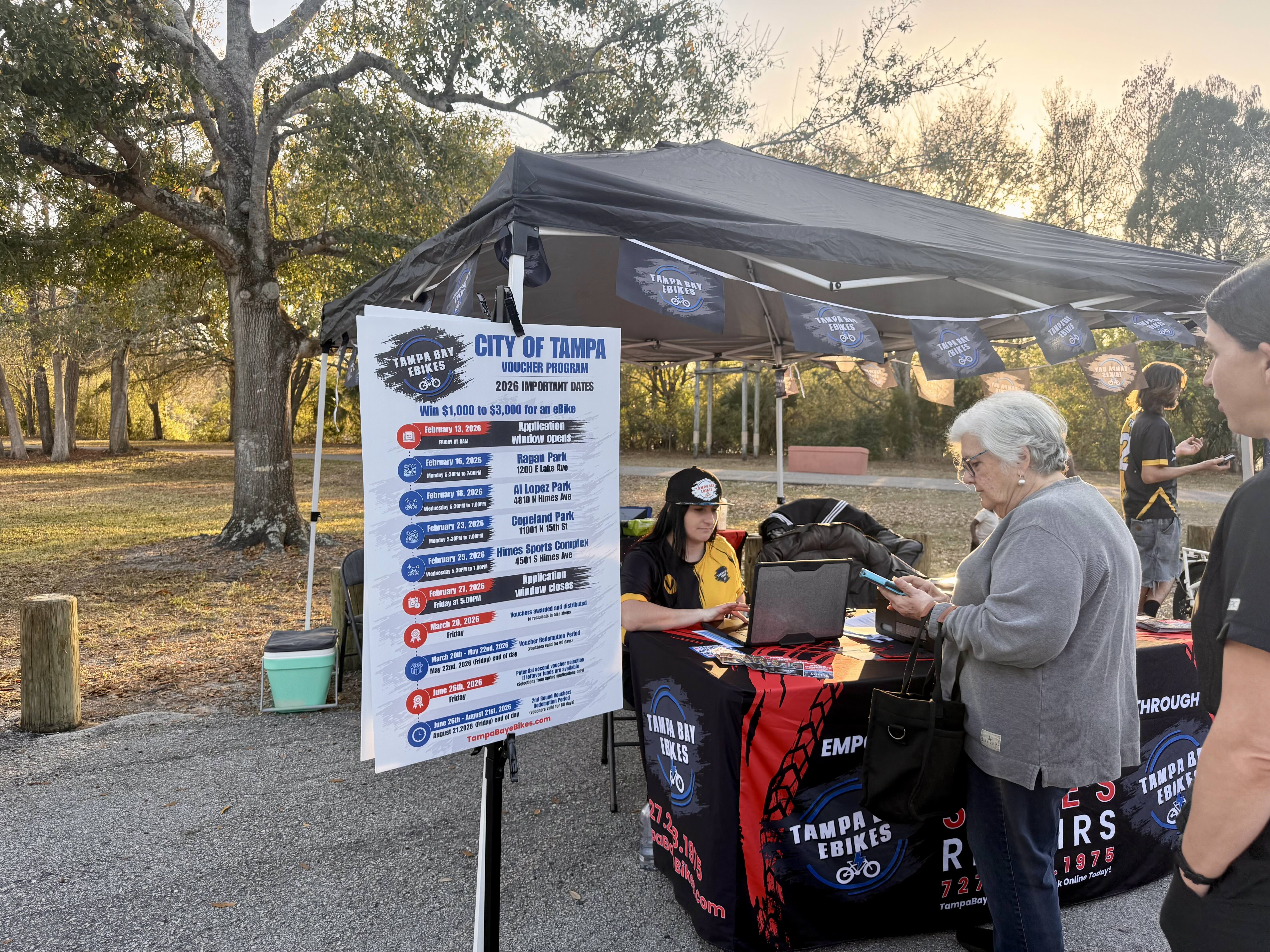 Tampa residents compete for 248 eBike vouchers; application deadline Feb. 27
