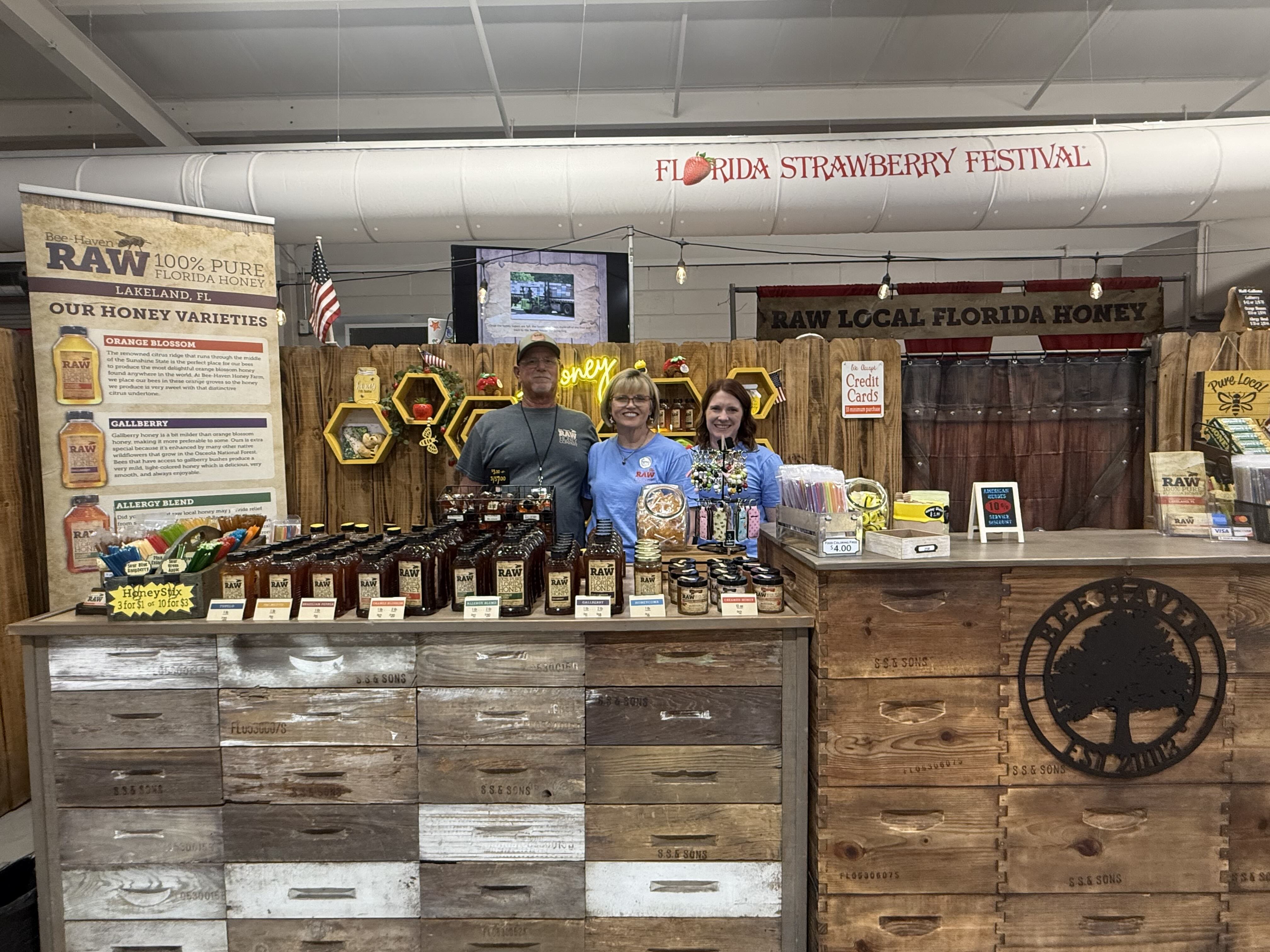 Bee-Haven Honey Farm at Florida Strawberry Festival